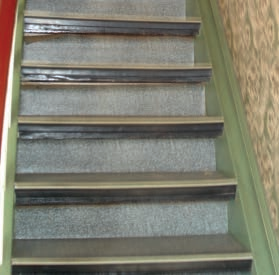 escalier d'origine avant travaux